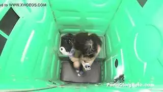 مص قضيب في العراء وهوس سائل منوي مراهق