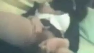 فانتازيا عربية: فتاة برقع تكشف عن جسدها للجماع والمص