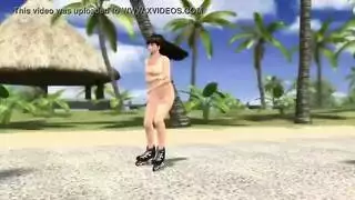 مفلس الفتيات العاريات في التعري العام الاصطياد